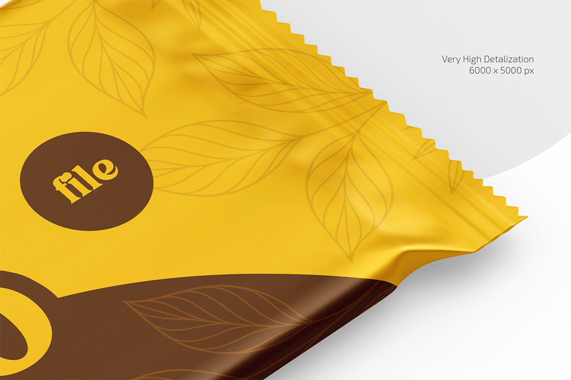 Chocolate Bar Mockup Set