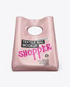 Metallized Shopping Bag Mockup