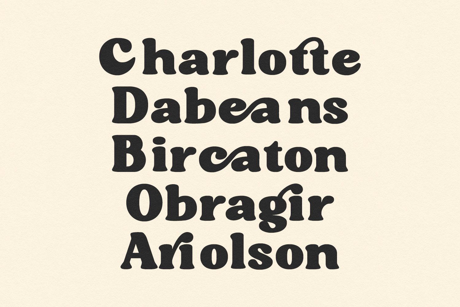 Cattuls Soft Groovy Retro Serif Font