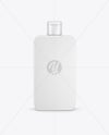 Square Cosmetic Bottle with Cap Mockup