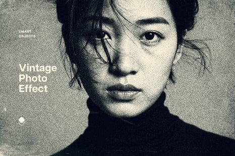 Vintage Risograph Photo Effect - Add-Ons