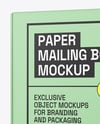 Paper Mailing Box Mockup