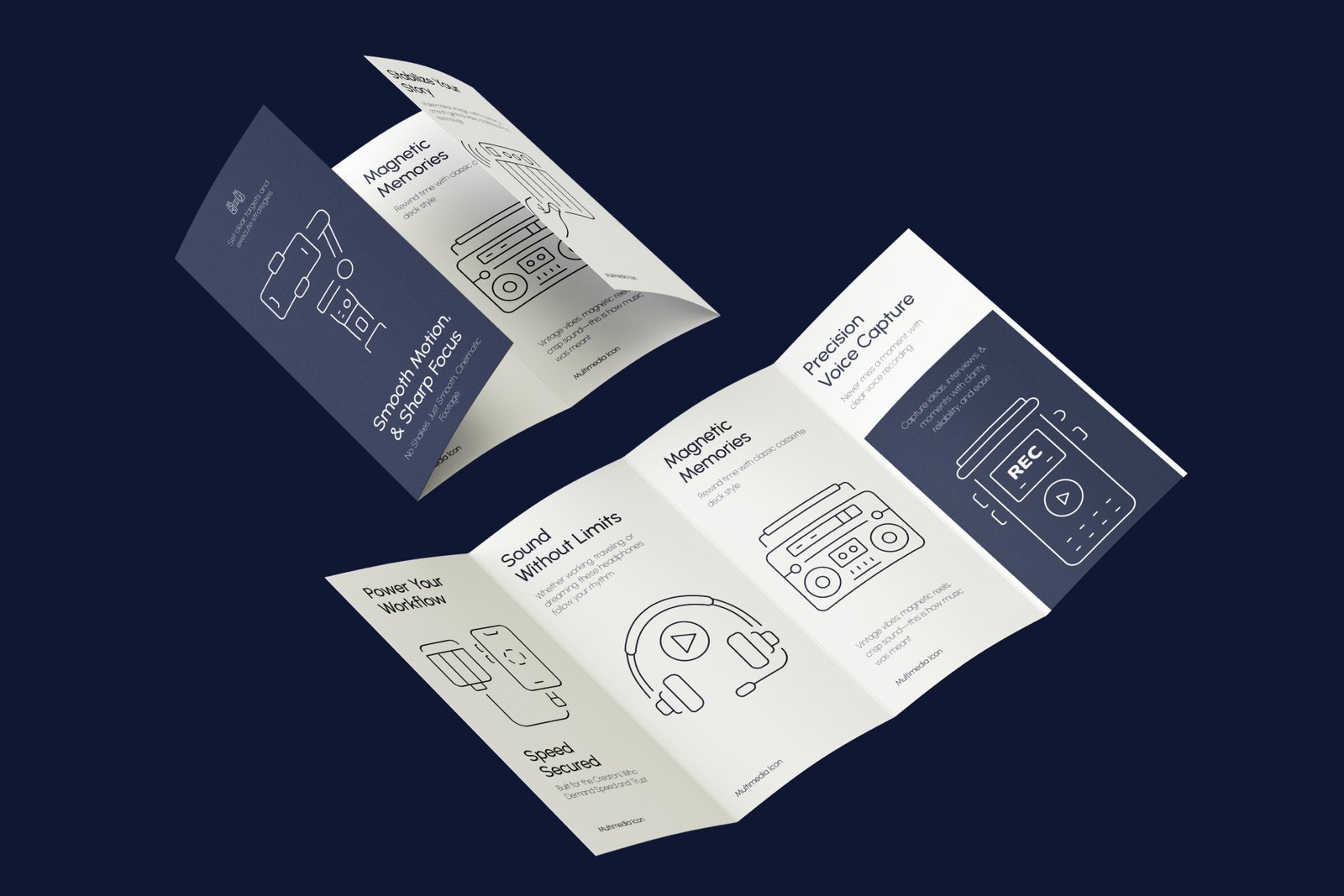 Multimedia Icon Art Set