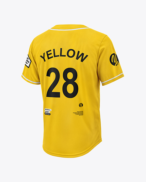 Baseball Jersey Mockup - 3D jersey mockup