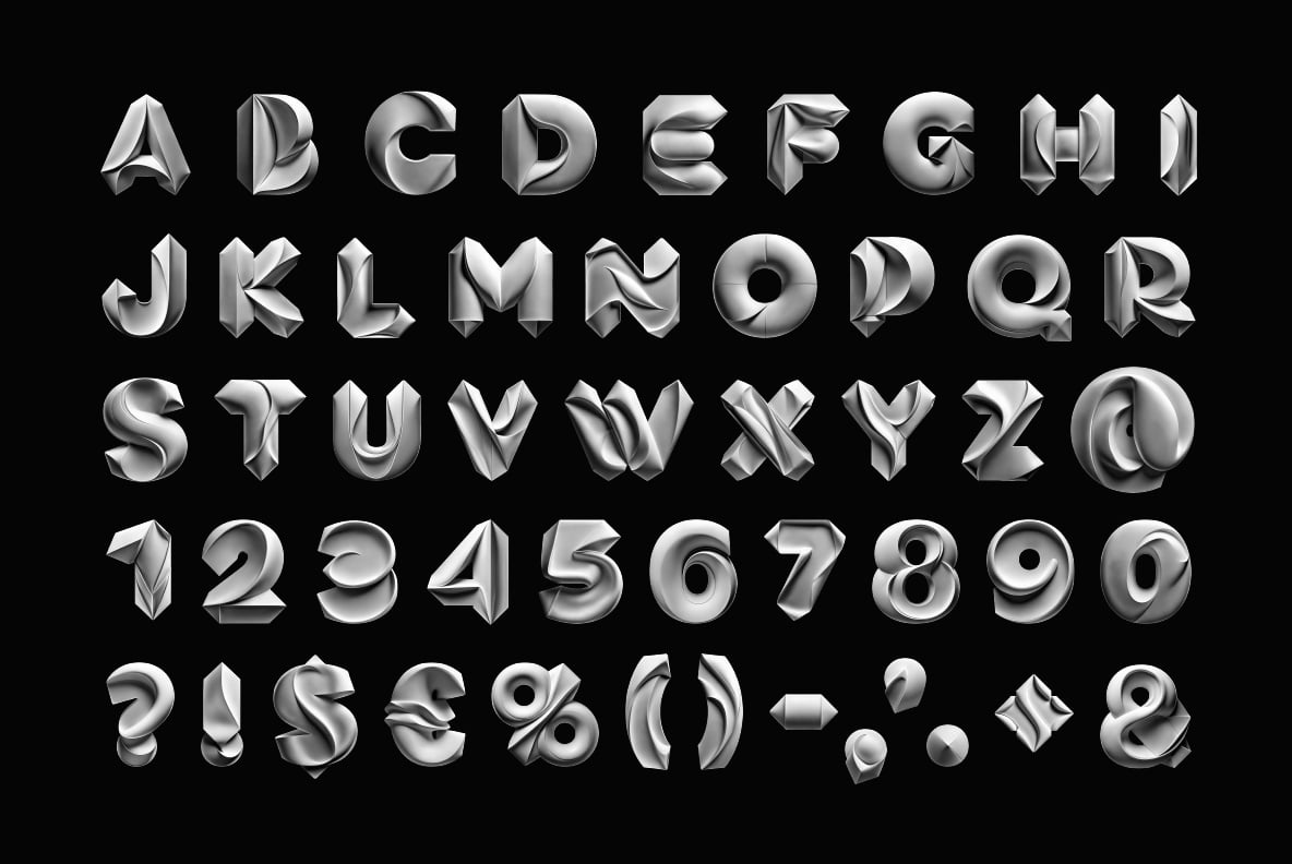 MonoFold Font