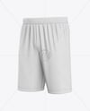 Men’s Sports Shorts Mockup – Half Side View