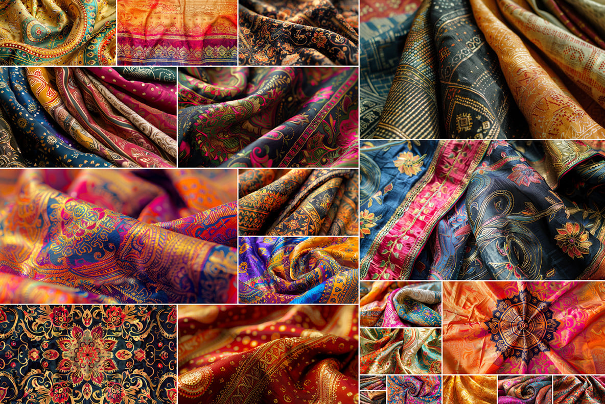 Indian Fabric - 43 images