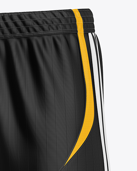 Shorts Mockup - Half Side View