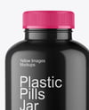 Plastic Pills Jar Mockup