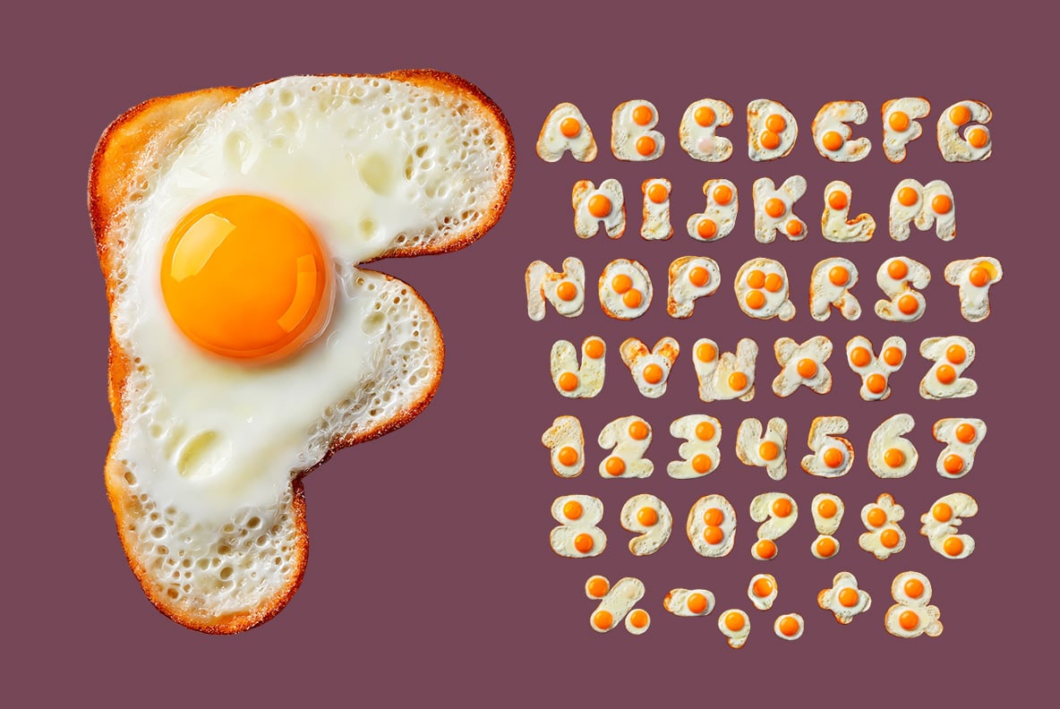 Fried Eggs Font