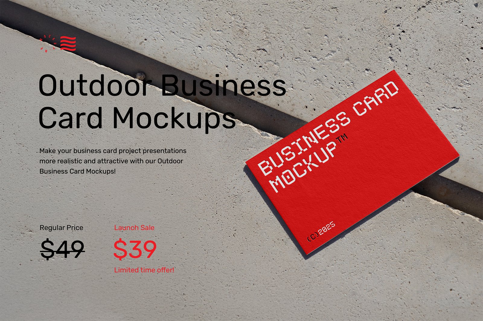 Outdoor Business Card Mockups