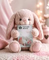 Plush Bunny with Vertical Card Mockup