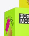 Three Paper Boxes Mockup