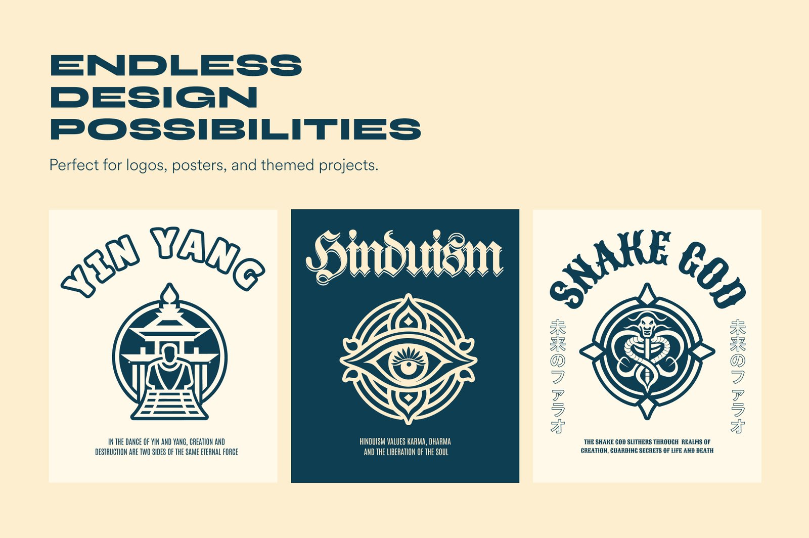 Religious Icons Symbols