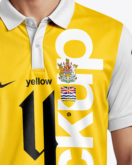 Man Wearing Full Soccer Kit Mockup