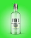 Vodka Bottle Mockup