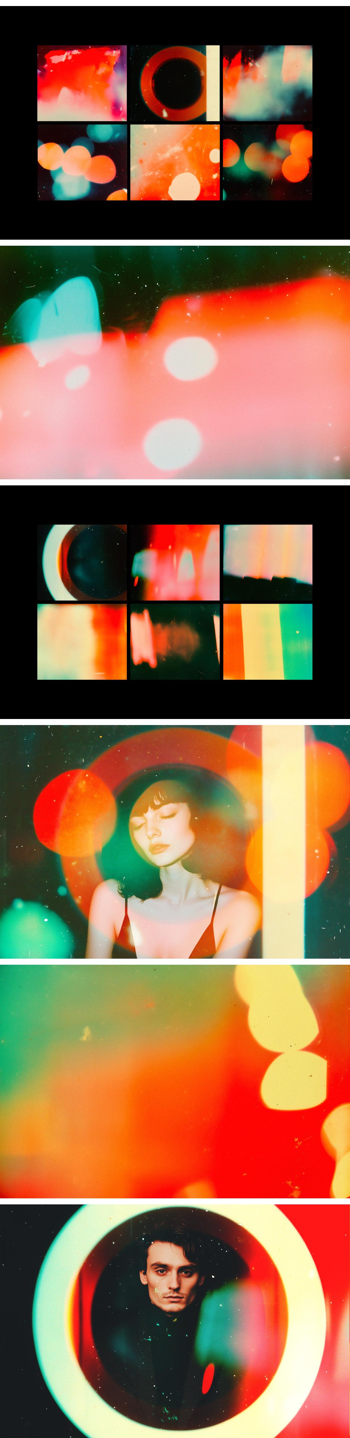 Analogue Film Overlay Textures