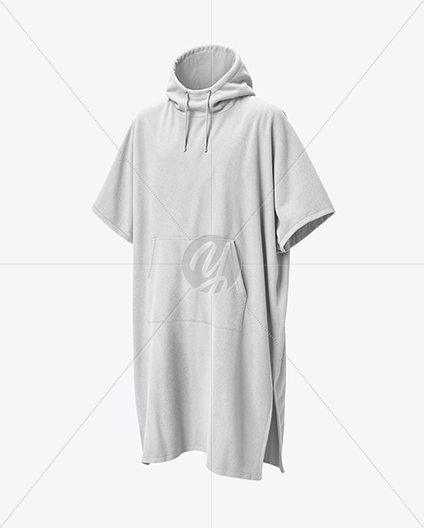 Towel Poncho Mockup