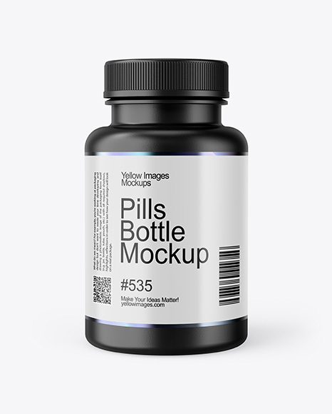 Pill Bottle Mockup