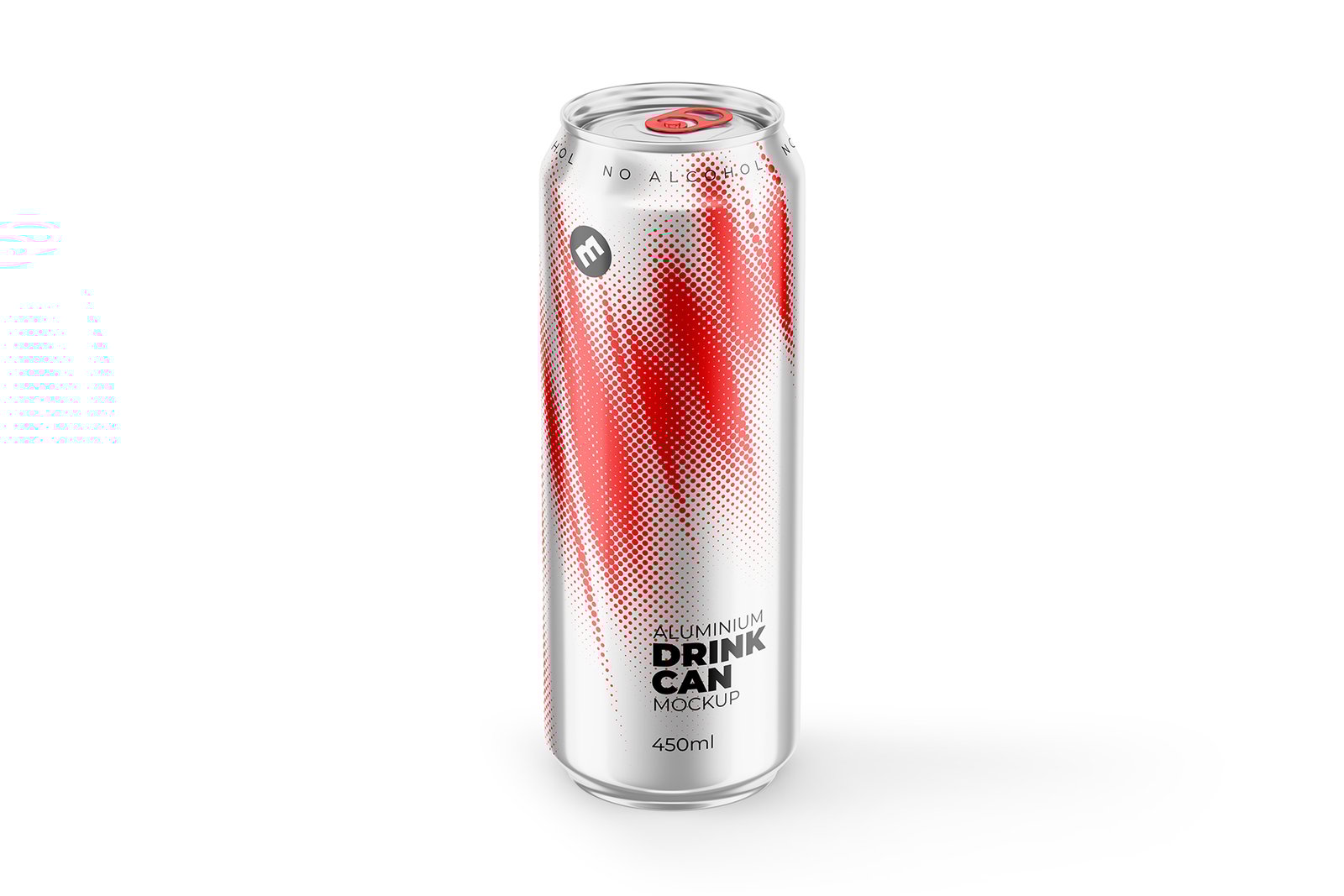 450ml Aluminium Can Mockup