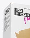 Paper Box Mockup