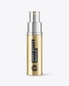 Metallic Spray Bottle Mockup