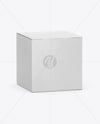 Kraft Paper Box Mockup – Half Side View