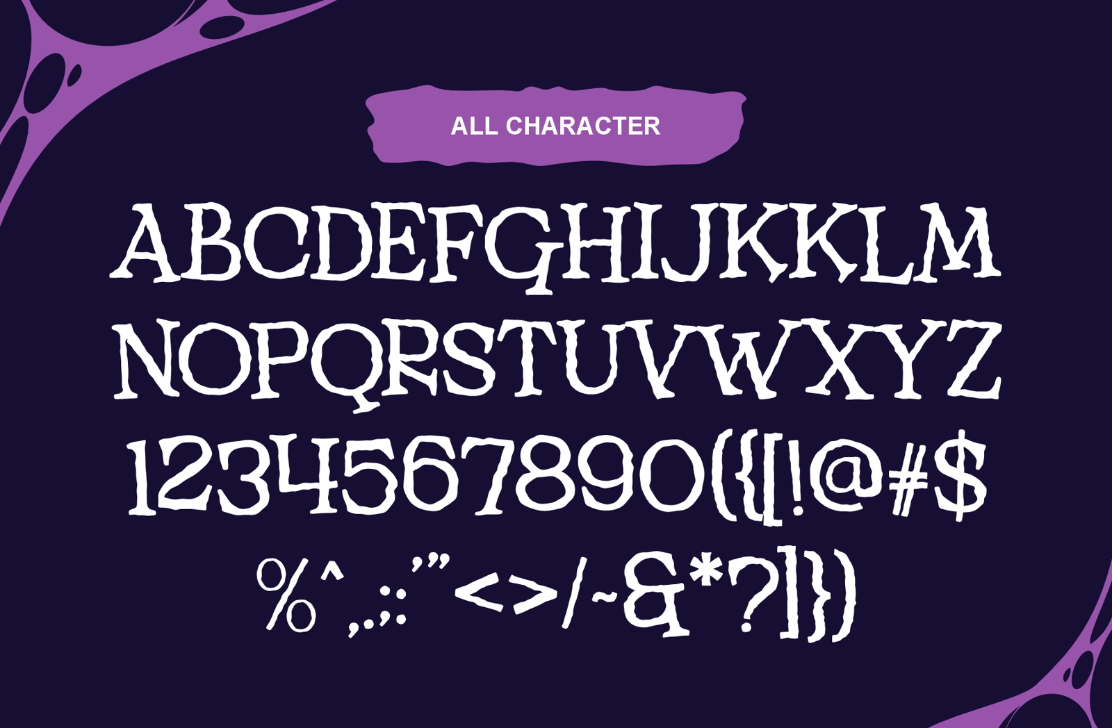 Krull Morgh - Spooky Halloween Typeface