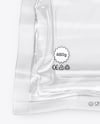 Clear Plastic Flow-Pack with Salmon Fish Fillet Mockup