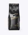 Glossy Coffee Bag Mockup