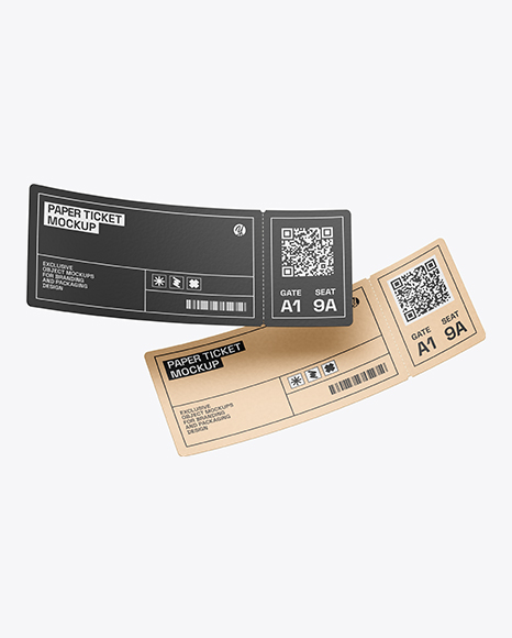 Two Tickets Mockup
