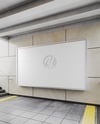Billboard in the Underground Passage Mockup