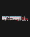 Truck Semi Trailer Mockup - Side View