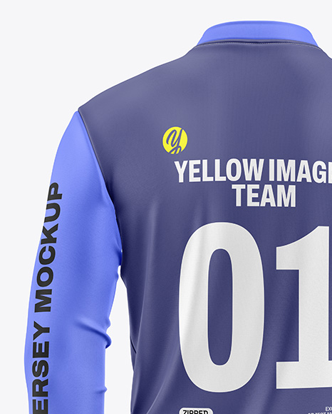 Jersey Mockup - Back View