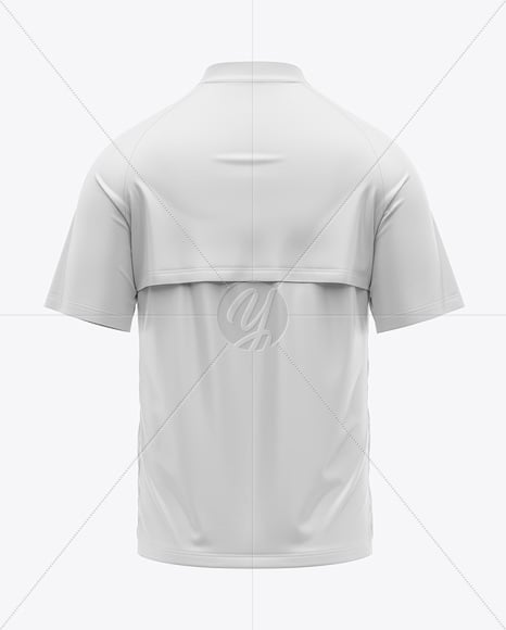 Raglan Short Sleeve Cage Jacket Mockup