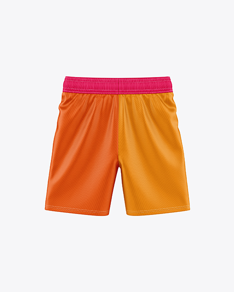 Shorts Mockup - Back View