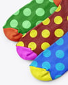 Three Socks Mockup