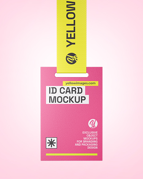 ID Card Mockup