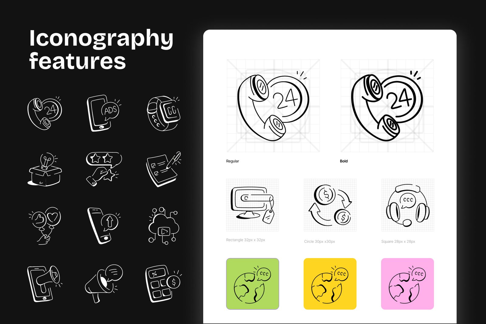Marketing and Communication Icons
