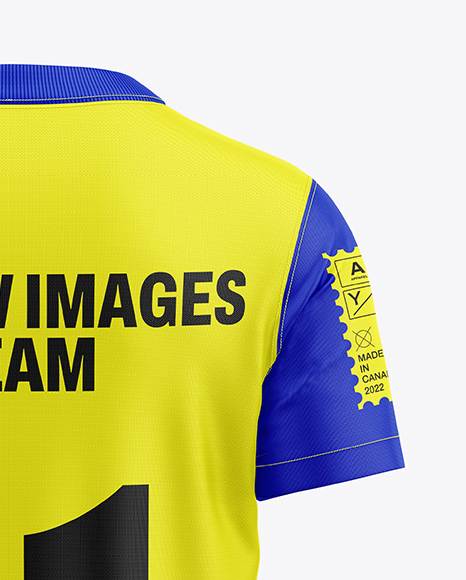 Kids Soccer Jersey Mockup
