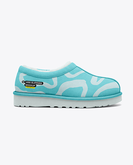 Women's UGG Slipper Mockup - Slippers+Mockup