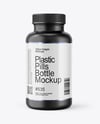 Plastic Pill Bottle Mockup