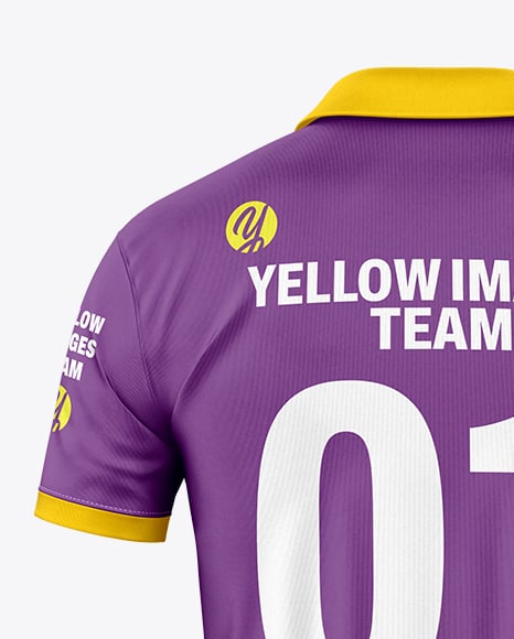 Soccer Polo Jersey Mockup
