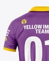 Soccer Polo Jersey Mockup