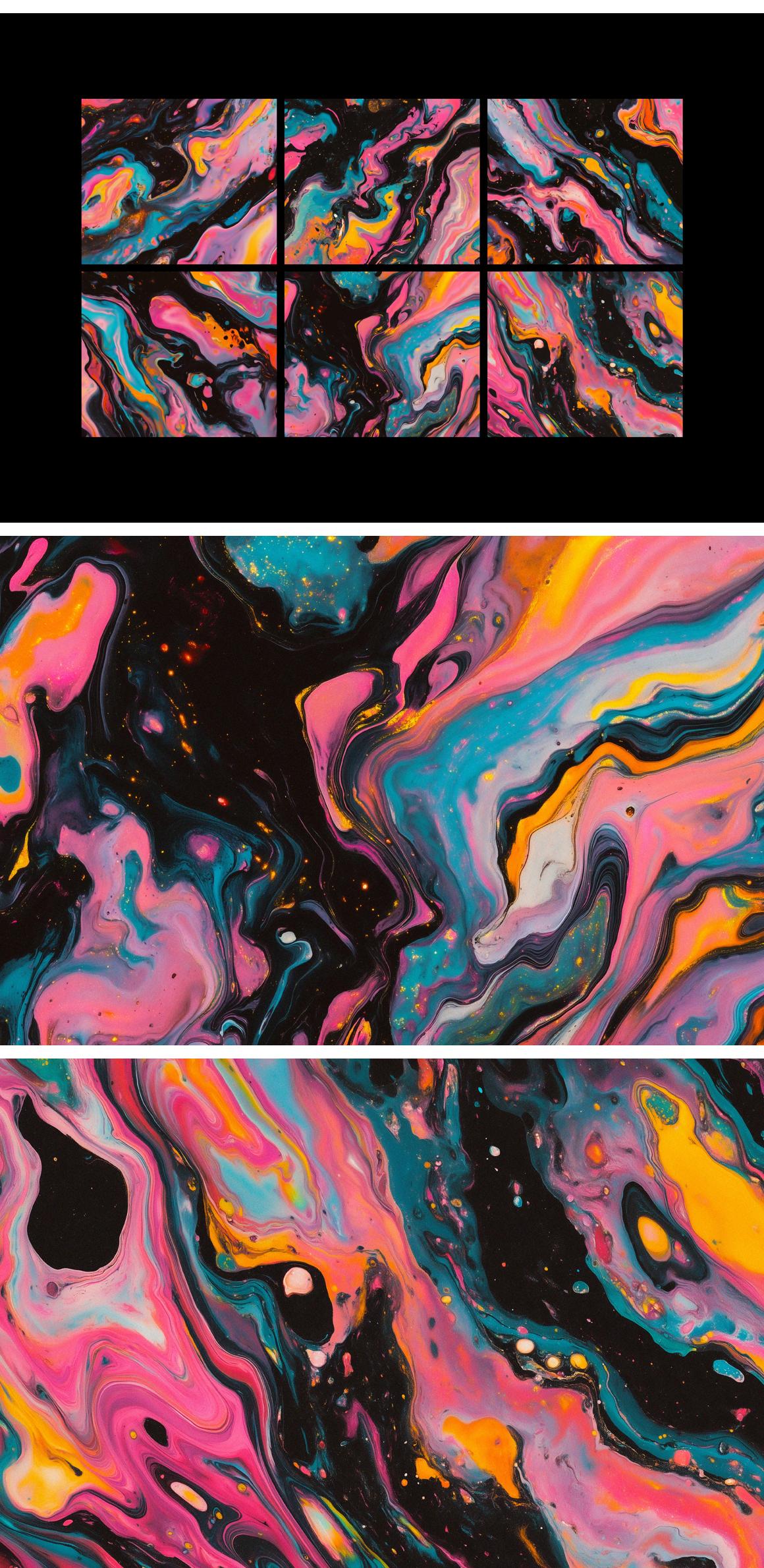 Dark Liquid Backgrounds