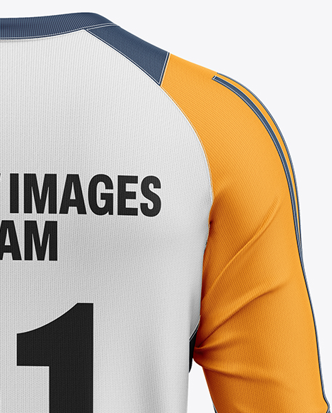 Training Long Sleeve Kit Mockup – Back View