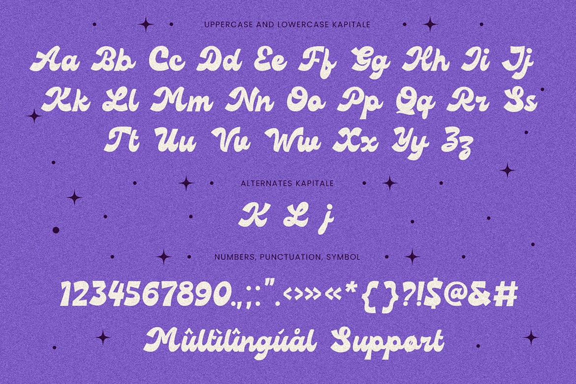Kapitale - Groovy retro script