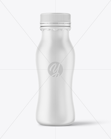 Matte Yogurt Bottle Mockup