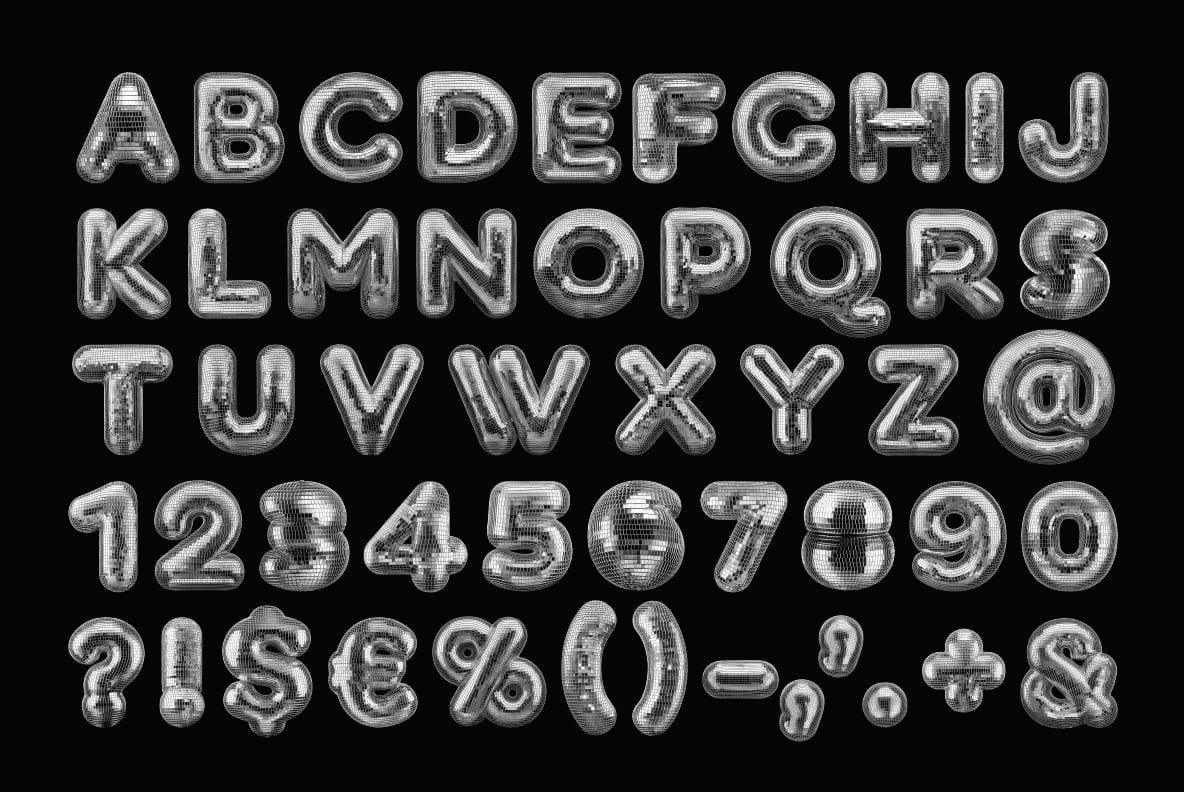 Disco-Spark Font