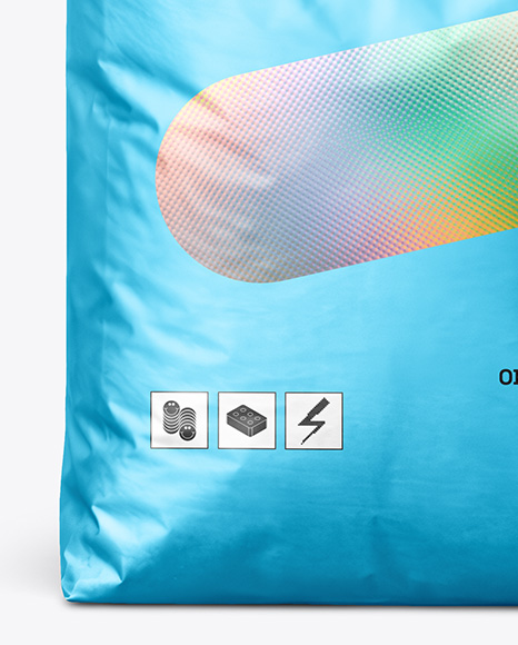 Plastic Bag with Handle Mockup